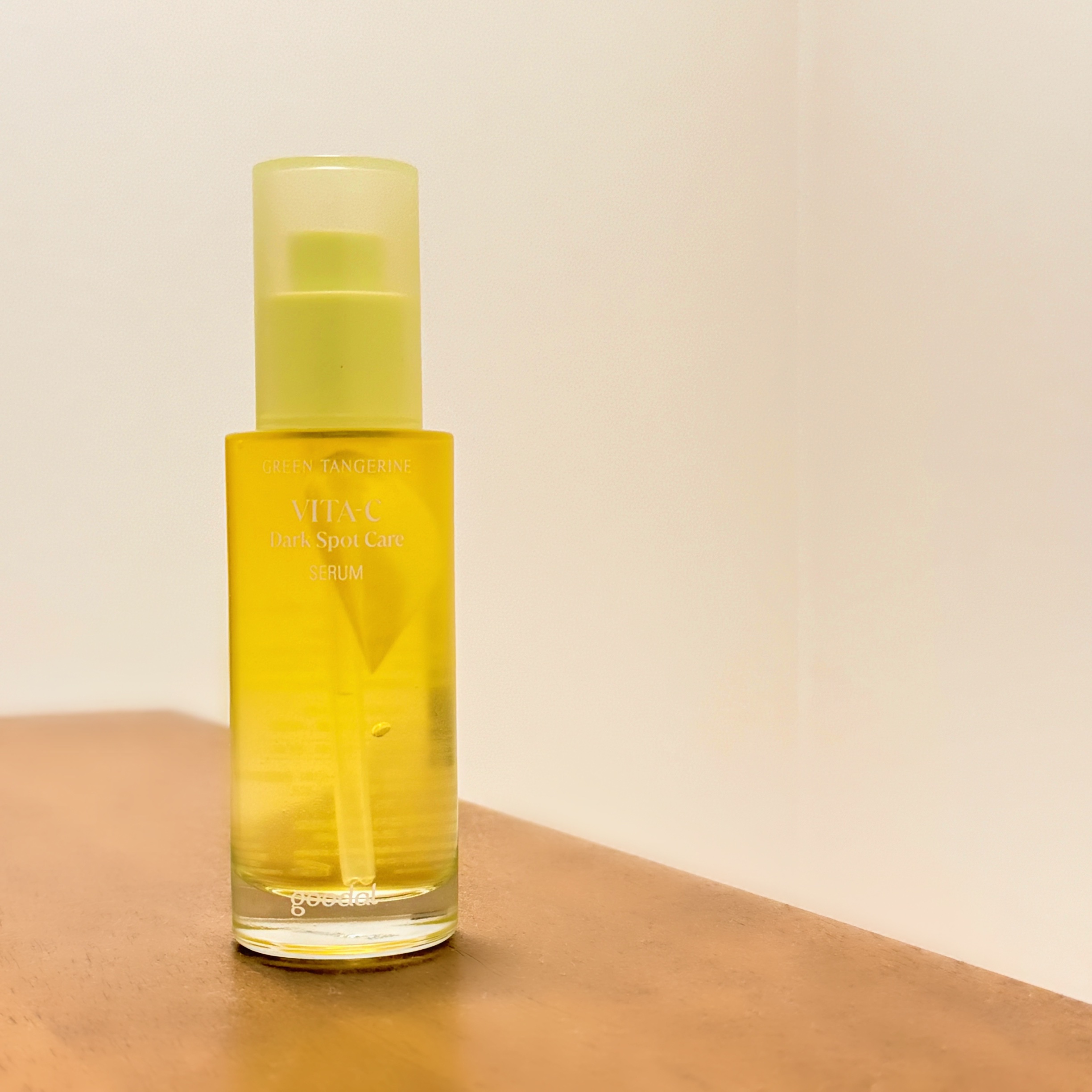 グリーンタンジェリン ビタC ダークスポットケアセラム/goodal/美容液を使ったクチコミ（3枚目）