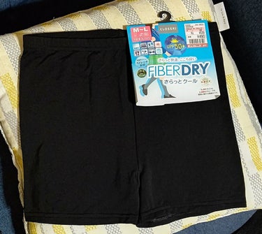 FIBER DRY さらっとクール（１分丈スパッツ）/しまむら/その他を使ったクチコミ（1枚目）