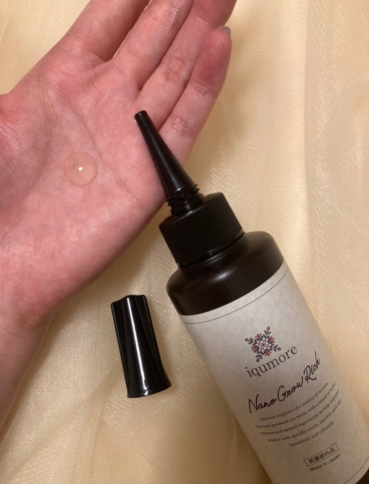 ナノグロウリッチ/iqumore/頭皮ローションを使ったクチコミ(2枚目)
