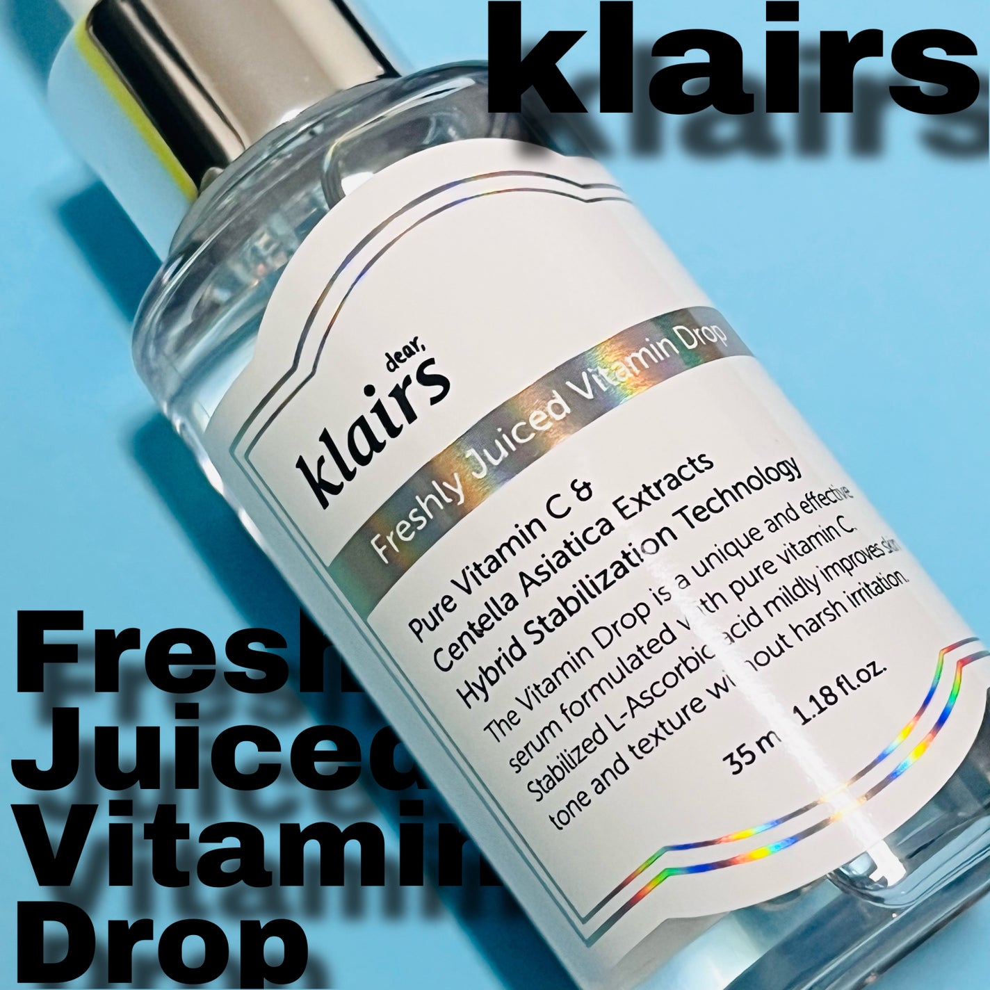 フレッシュリージュースドビタミンドロップ(35ml)/Klairs/美容液を使ったクチコミ(2枚目)