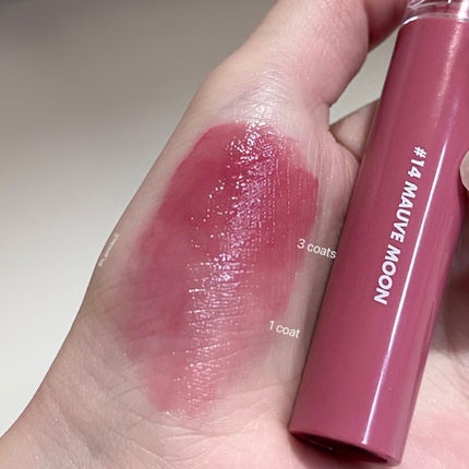 グラスティングウォーターティント/rom&nd/リップティントを使ったクチコミ(6枚目)