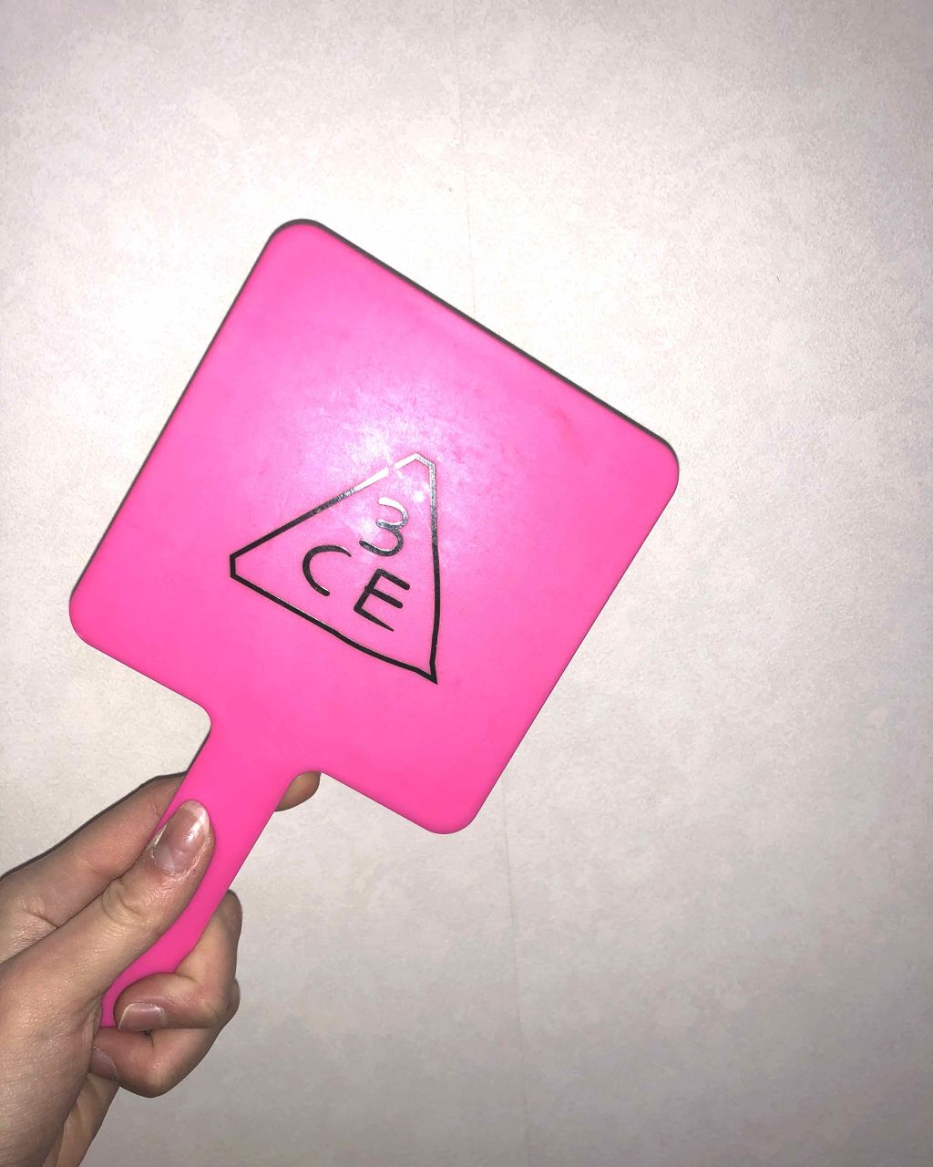 3CE スクエア ミニ ハンドミラー/3CE/その他化粧小物を使ったクチコミ（1枚目）