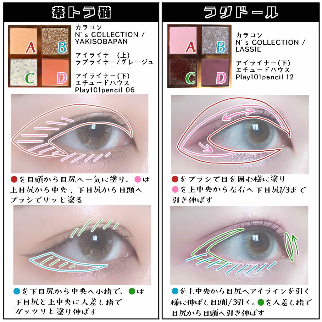 Venus Marble アイシャドウキャットシリーズ/Venus Marble/アイシャドウパレットを使ったクチコミ(4枚目)