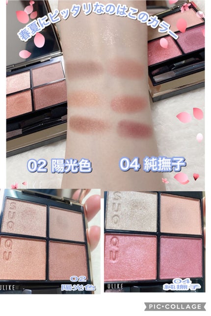 スキニーリッチシャドウ/excel/アイシャドウパレットを使ったクチコミ(3枚目)