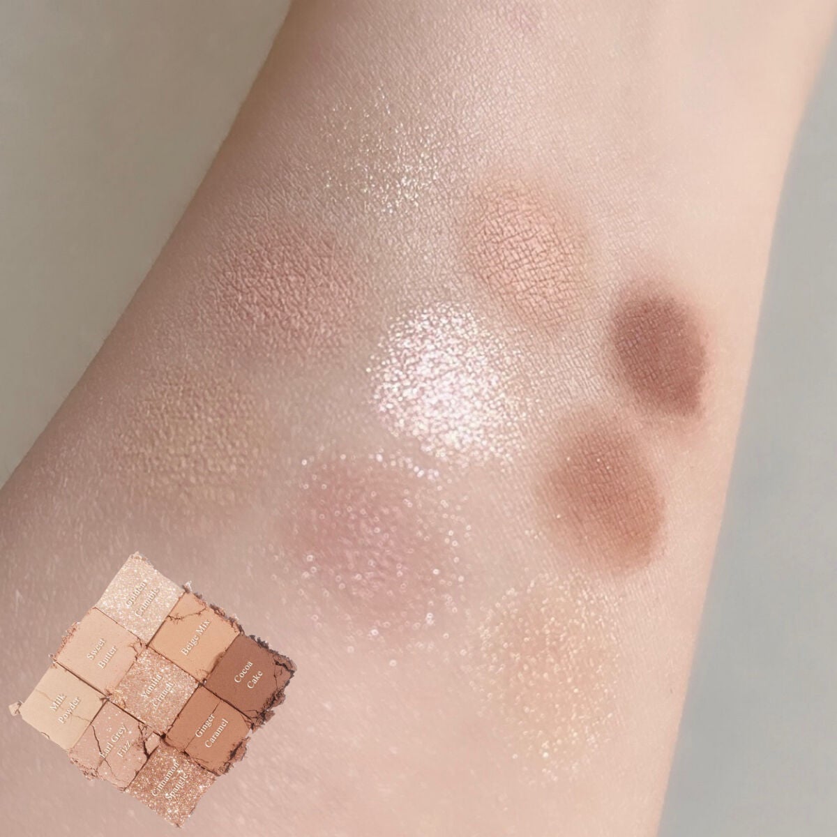 KEYBO FALL IN LOVE SHADOW PALETTE/keybo/アイシャドウパレットを使ったクチコミ(4枚目)