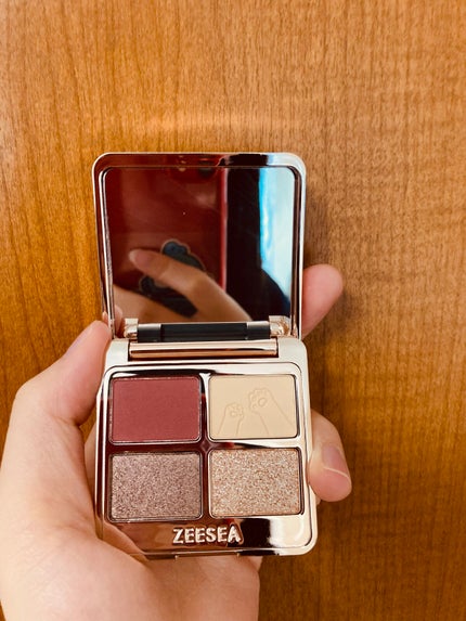 アニマルアイシャドウ(4シェード)/ZEESEA/アイシャドウパレットを使ったクチコミ(2枚目)