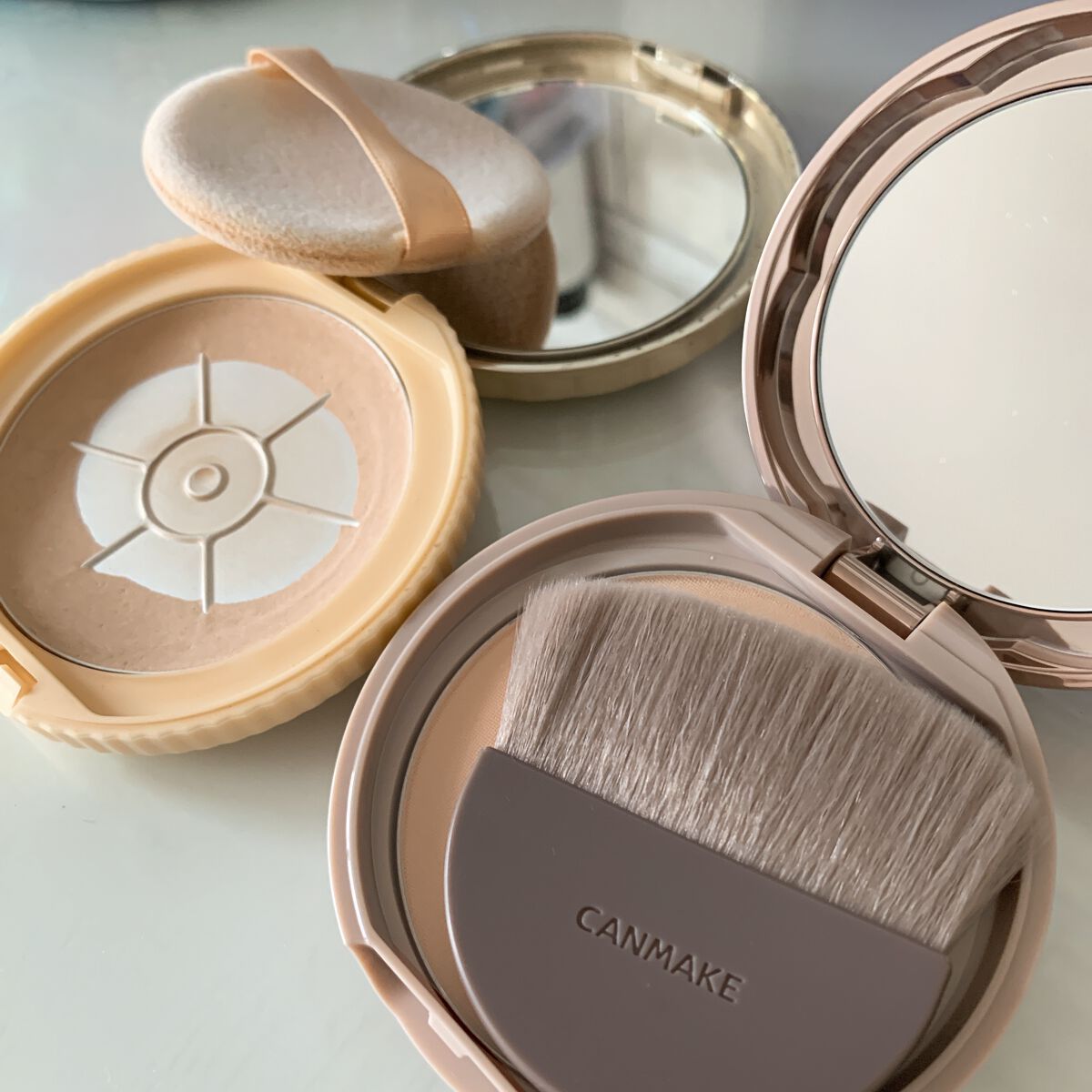 マシュマロフィニッシュパウダーブラシ/キャンメイク/メイクブラシを使ったクチコミ（2枚目）