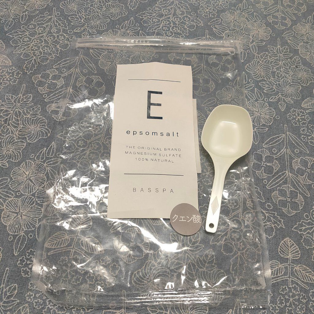 BASSPA エプソムソルト 金木犀/BASSPA/無機塩系入浴剤を使ったクチコミ(1枚目)