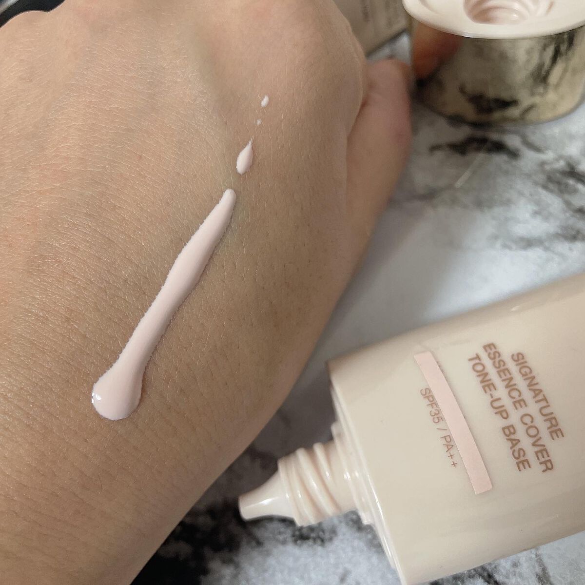 シグネチャーエッセンスカバー トーンアップベース/AGE20’s/化粧下地を使ったクチコミ(3枚目)