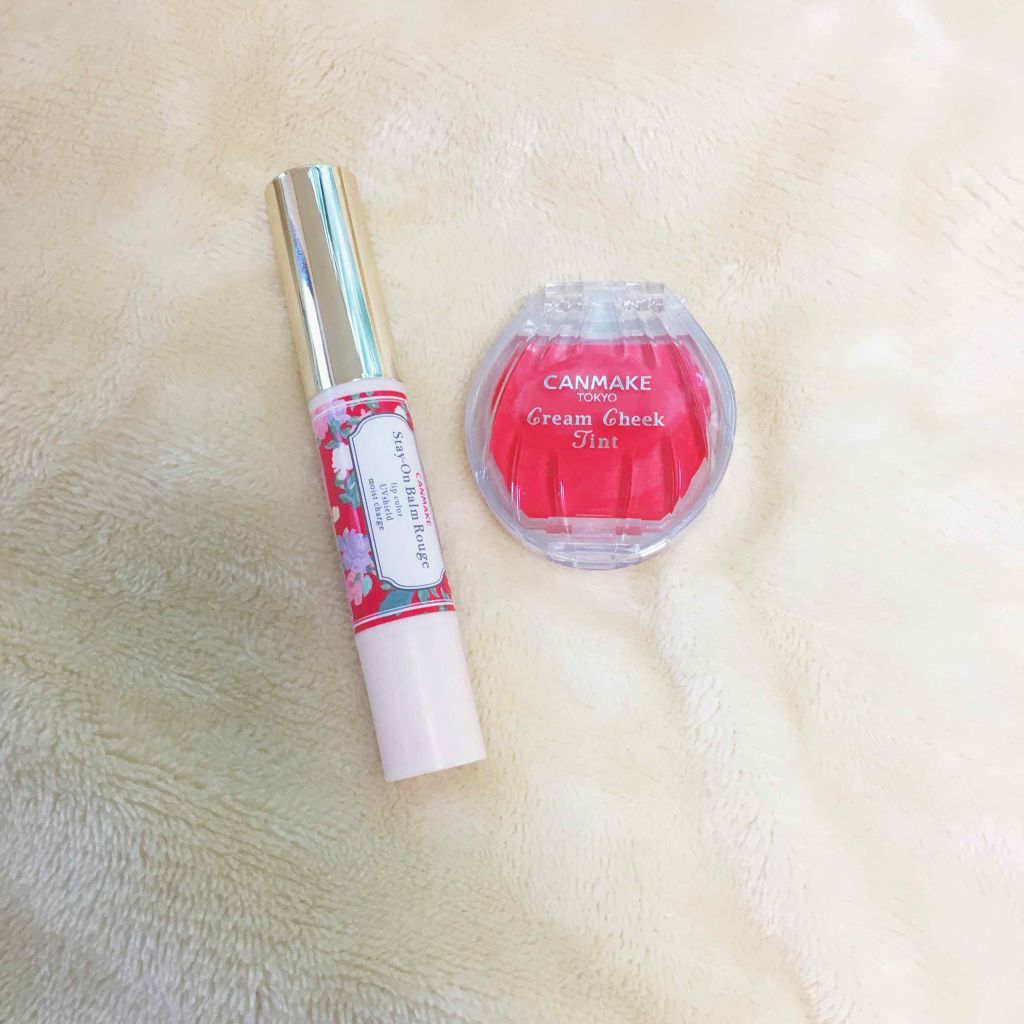 クリームチーク/キャンメイク/ジェル・クリームチークを使ったクチコミ（1枚目）
