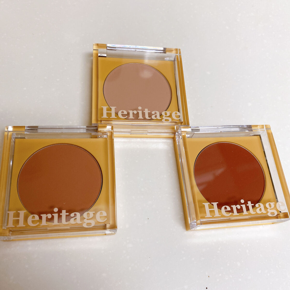 ザ  ヘリテージ  チーク BL1. ベビーナチュラル/MERZY/パウダーチークを使ったクチコミ（1枚目）