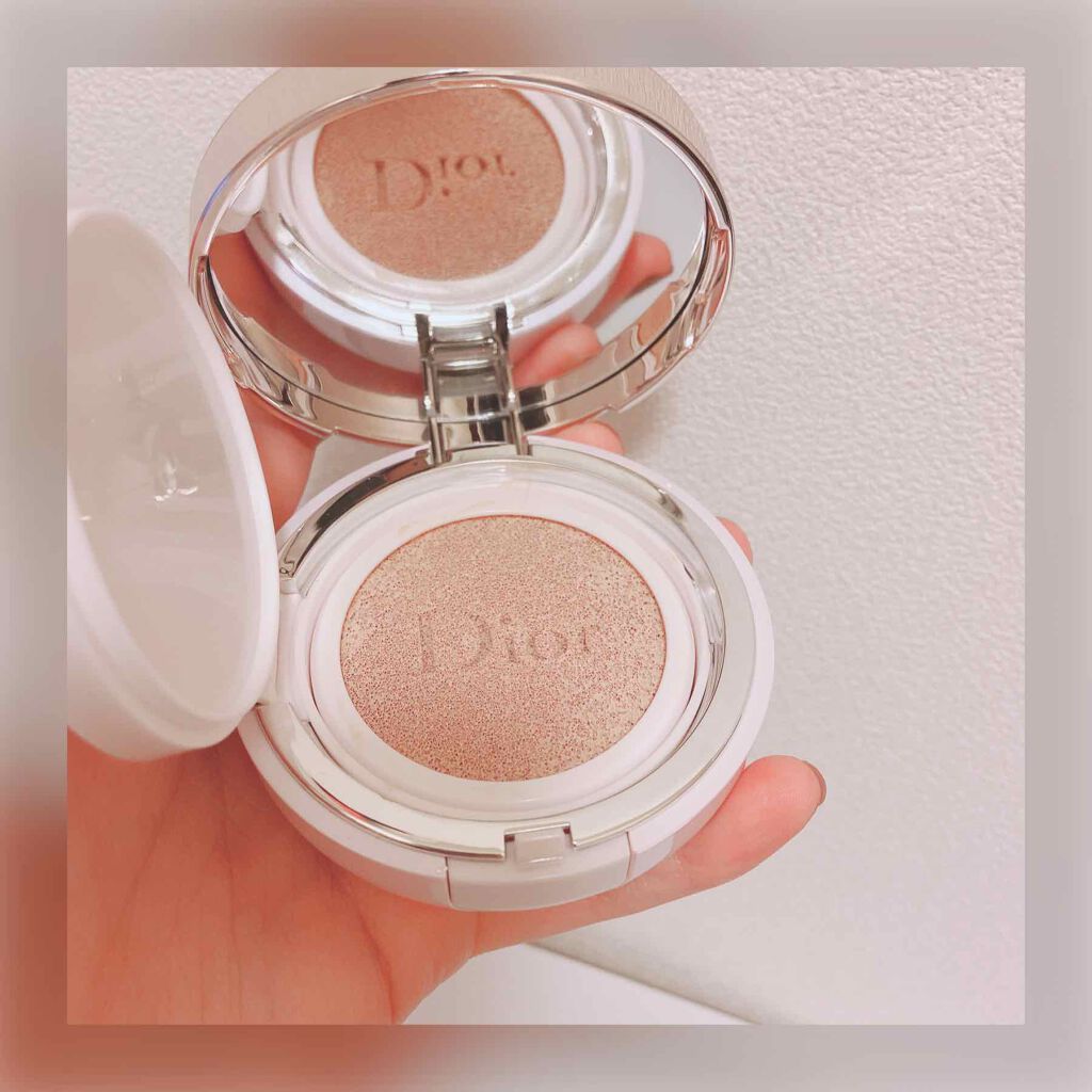 カプチュール ドリームスキン モイスト クッション SPF50 /PA+++ /Dior/クッションファンデーションを使ったクチコミ(2枚目)