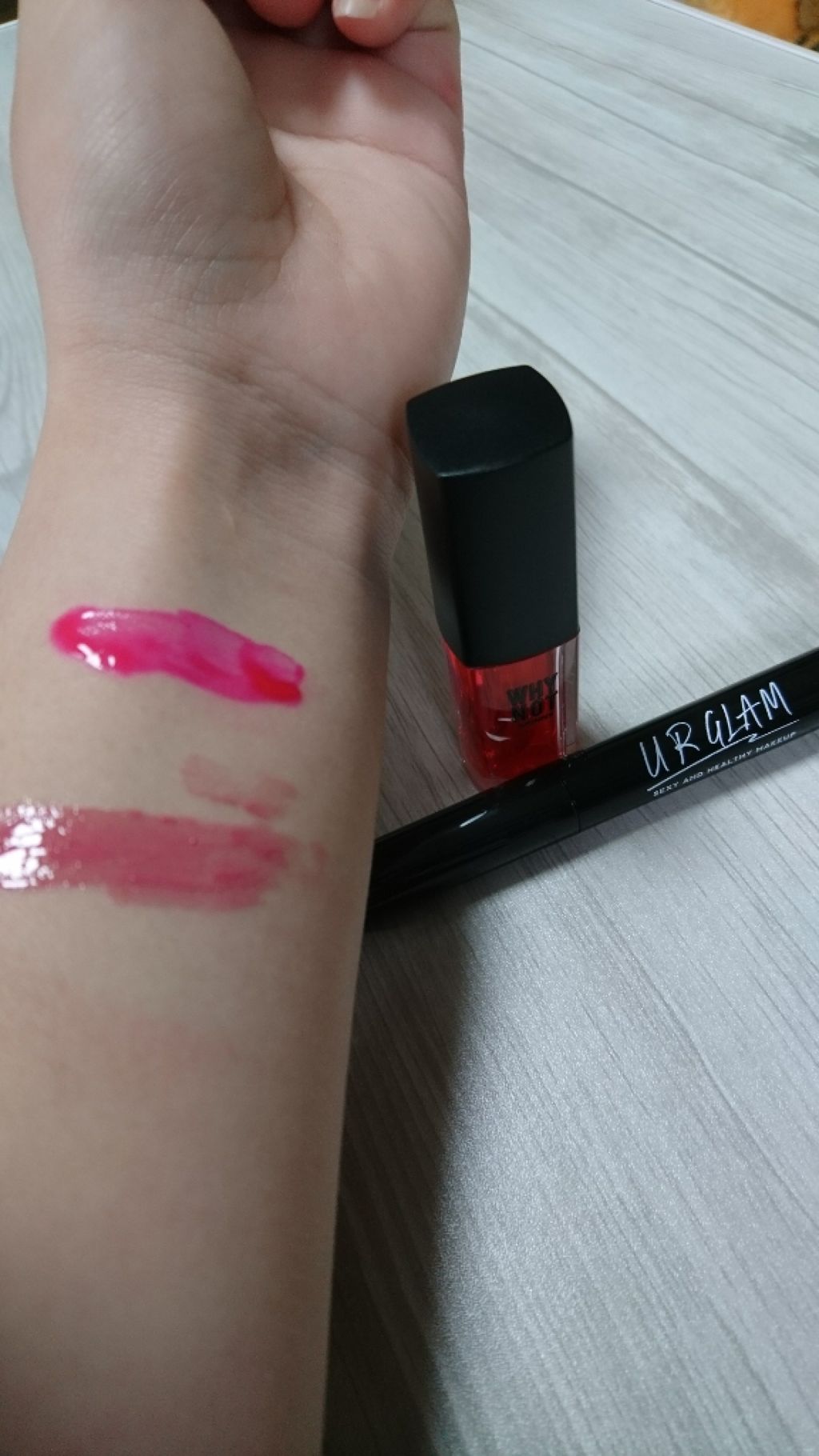 UR GLAM LIQUID ROUGE/U R GLAM/口紅を使ったクチコミ（2枚目）