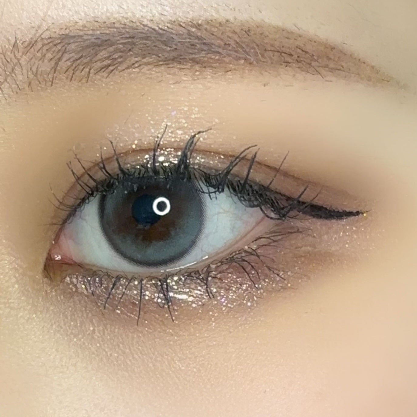 Double Tint 1month/OLENS/カラーコンタクトレンズを使ったクチコミ(3枚目)