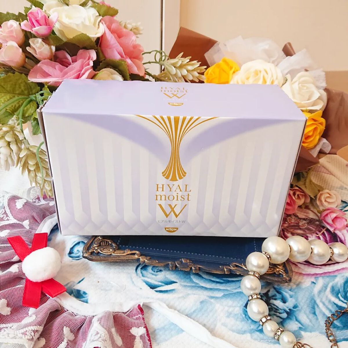 ヒアルモイスト W/日清食品/美容ドリンクを使ったクチコミ（2枚目）