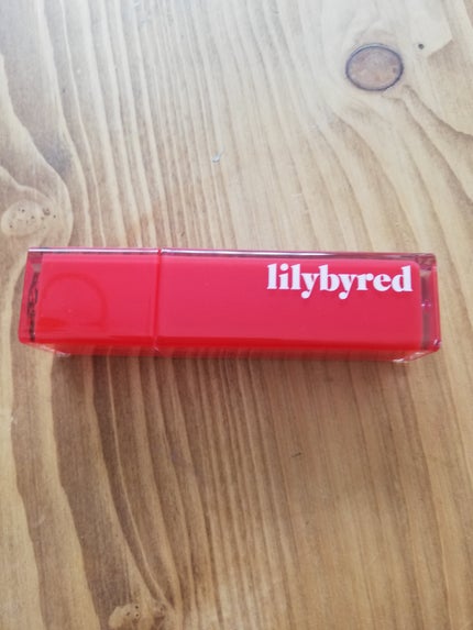 ブラッディライアー コーティングティント 08 コンフィデントチェリートマト(Confident Cherry Tomato)/lilybyred/リップティントを使ったクチコミ(1枚目)