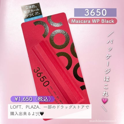 マスカラ WP/3650/マスカラを使ったクチコミ(6枚目)