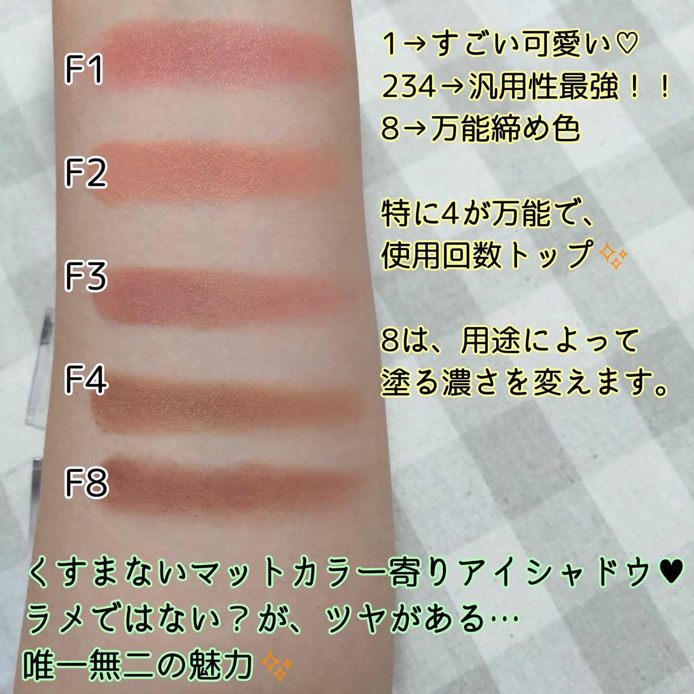 アイプランナー/excel/単色アイシャドウを使ったクチコミ(3枚目)