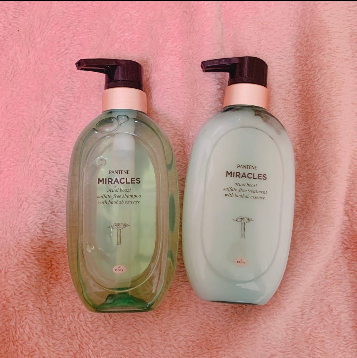 ミラクルズ うるおいブースト シャンプー/トリートメント/パンテーン/市販シャンプーを使ったクチコミ(5枚目)