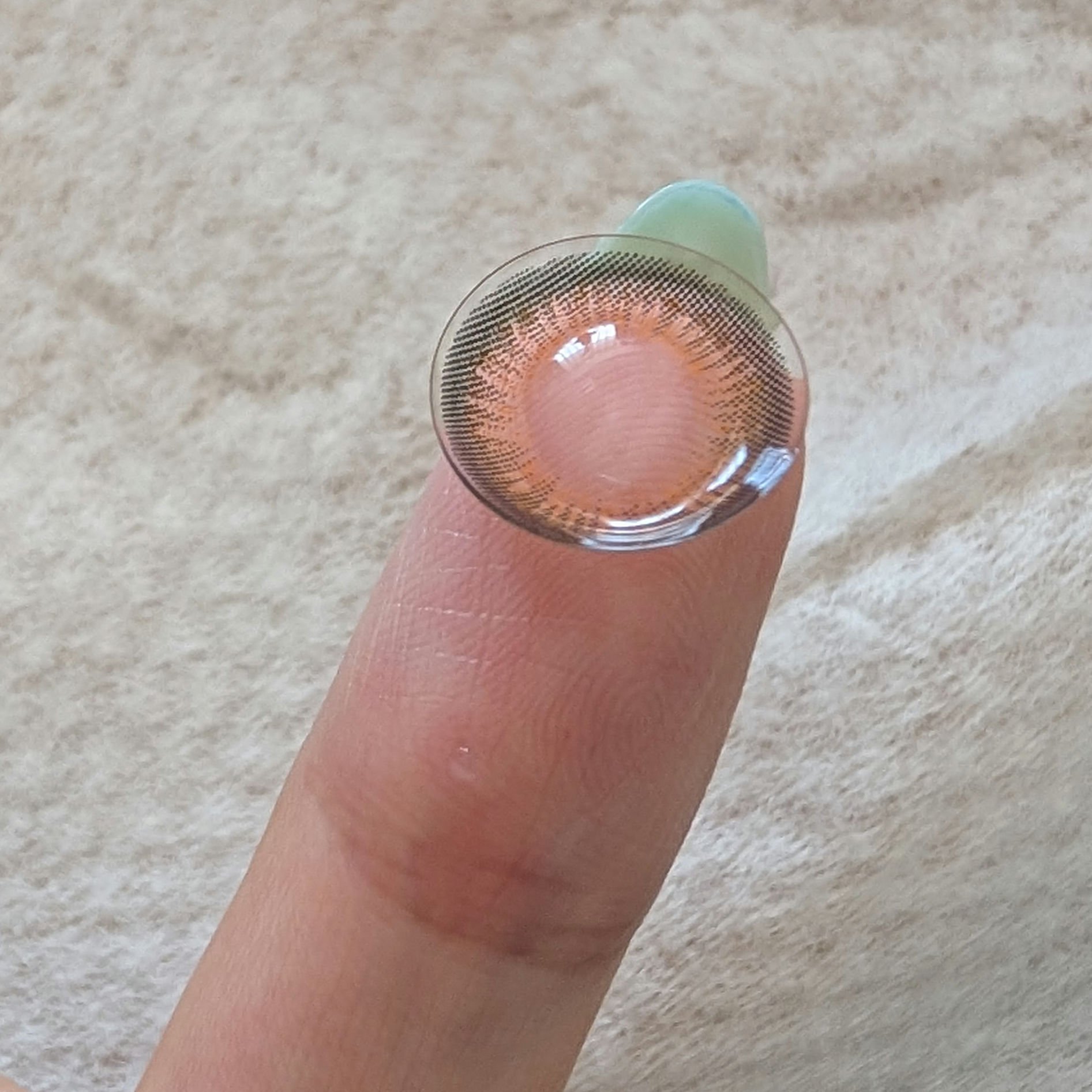 ビュームワンデー ラディアントブラウン/ビューム/ワンデー（１DAY）カラコンを使ったクチコミ（2枚目）