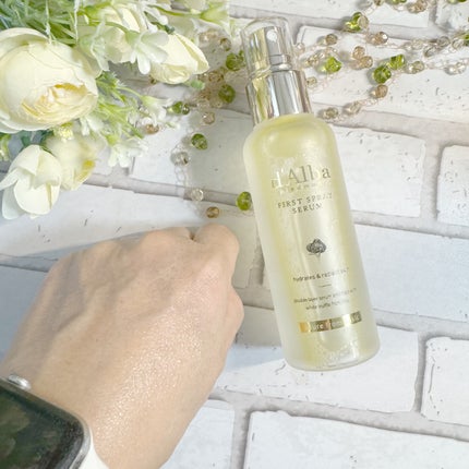 ダルバ ホワイトトリュフファーストスプレーセラム/ダルバ/ミスト状化粧水を使ったクチコミ(3枚目)