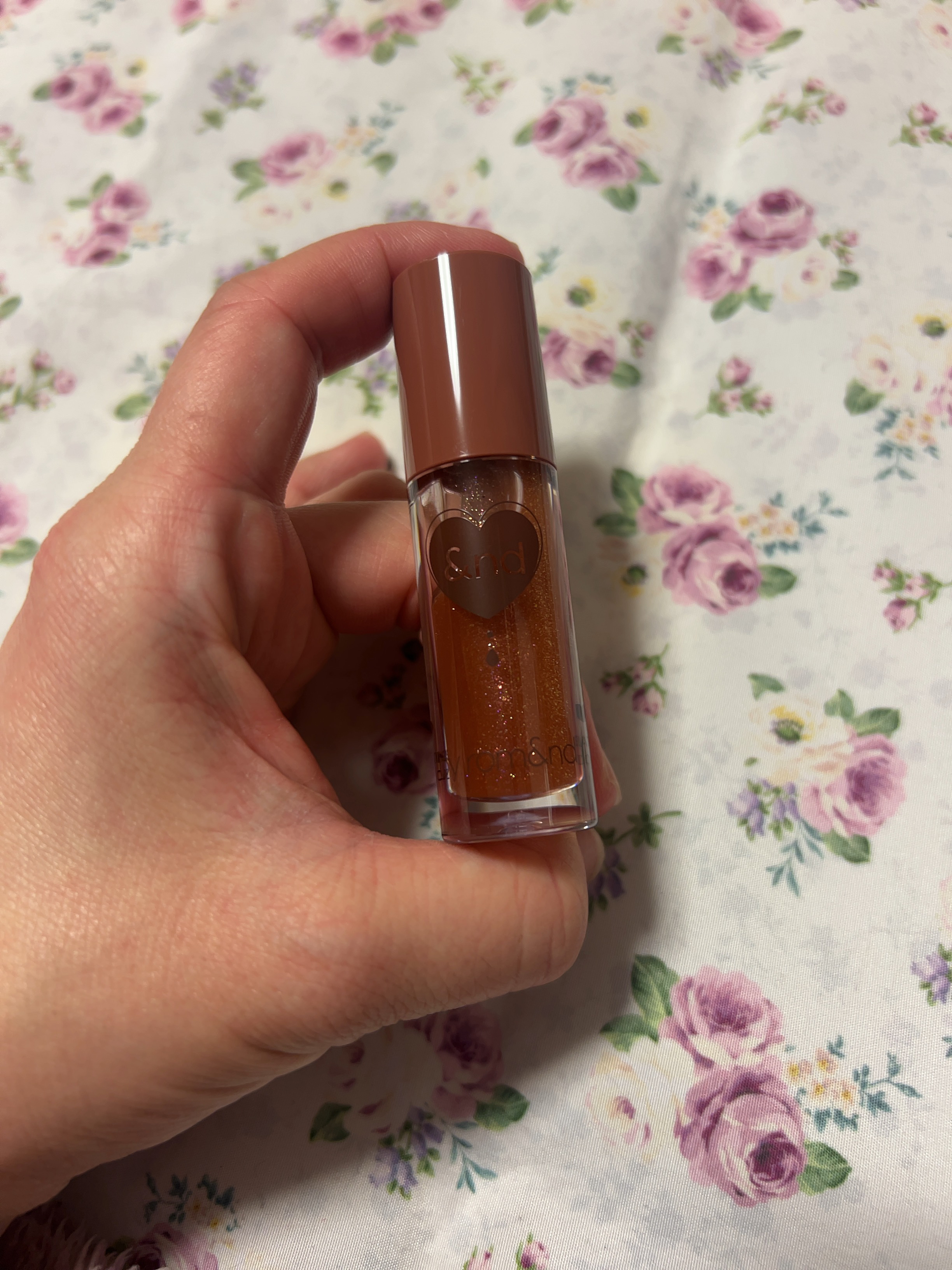 グラッシーコーティンググロス/&nd by rom&nd/リップグロスを使ったクチコミ（1枚目）