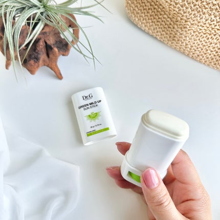 グリーンマイルドサンスティック SPF50+ PA++++/Dr.G/日焼け止めスティックを使ったクチコミ(1枚目)