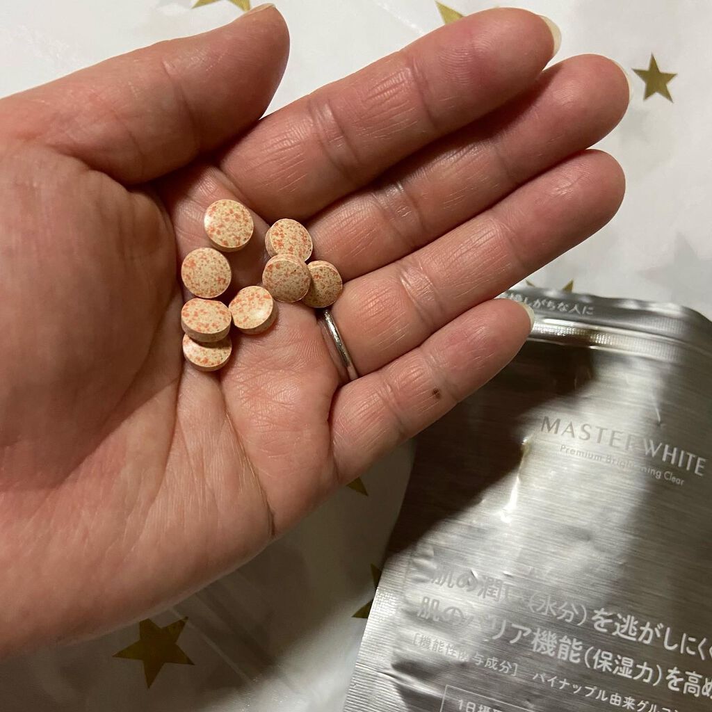 マスターホワイト/ヴィジョンステイト/美容サプリメントを使ったクチコミ(1枚目)