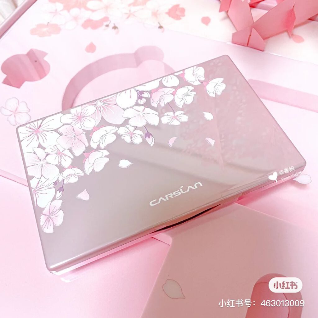 アイシャドウパレット 桜シリーズ/CARSLAN/アイシャドウパレットを使ったクチコミ(5枚目)