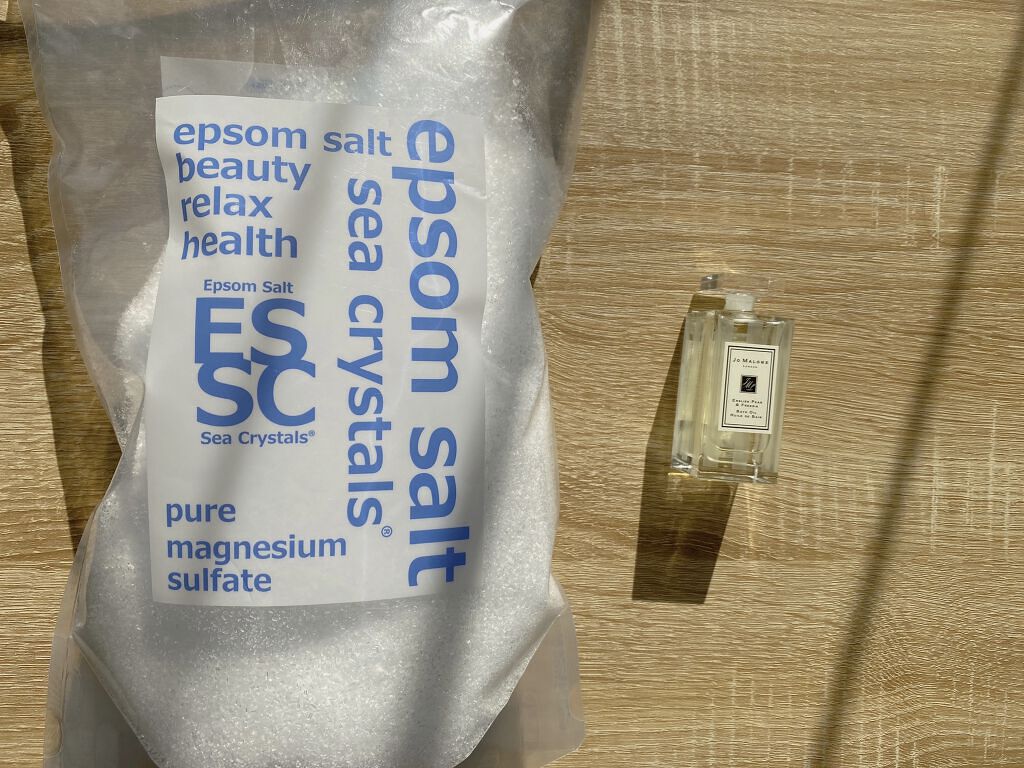 シークリスタルス エプソムソルト オリジナル/sea crystals/無機塩系入浴剤を使ったクチコミ（1枚目）