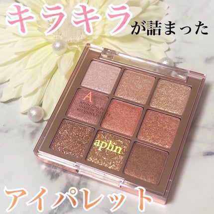 ワンピックアイシャドウパレット/APLIN/アイシャドウパレットを使ったクチコミ(1枚目)