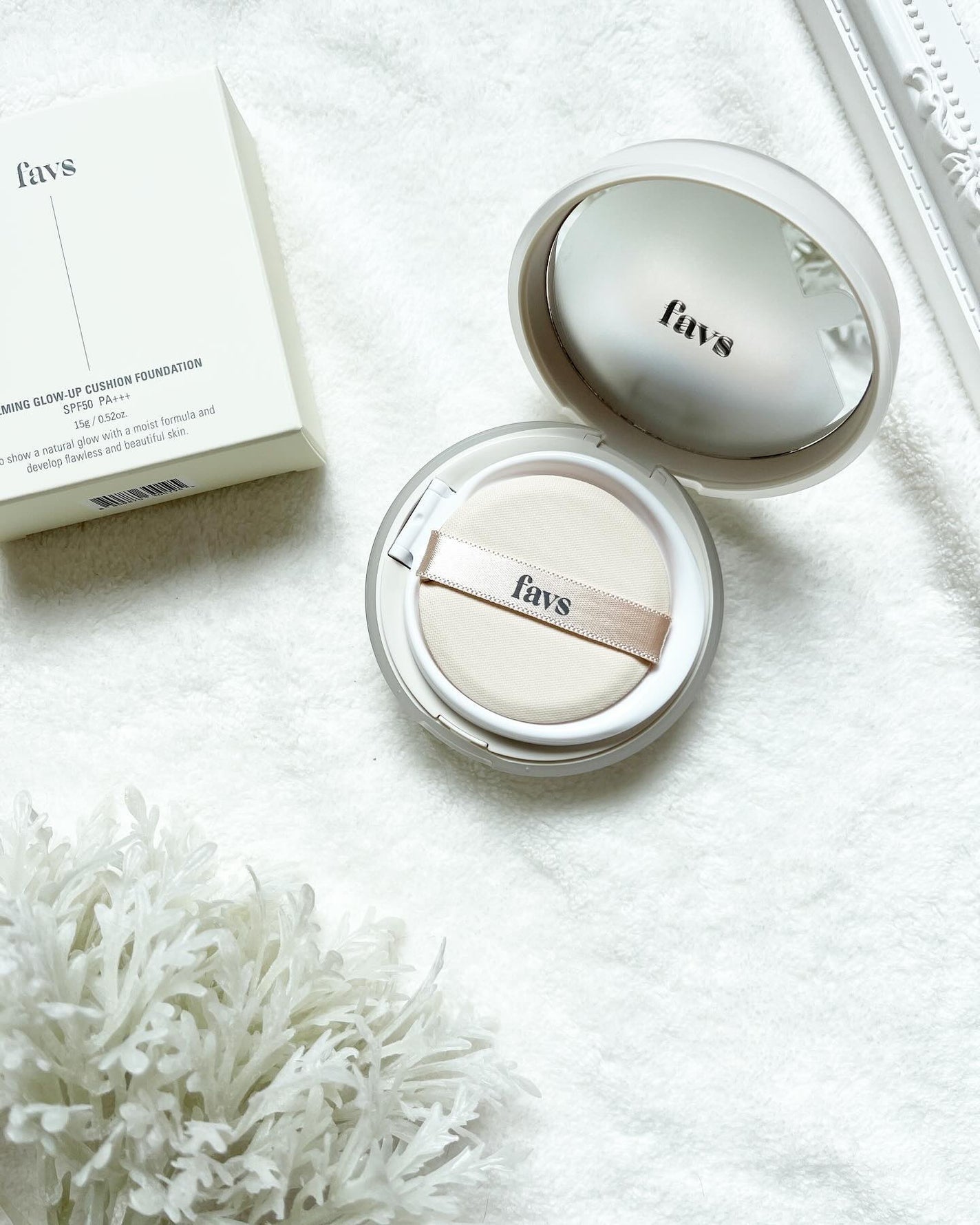 カーミンググロウアップクッションファンデーション/favs/リキッドファンデーションを使ったクチコミ(2枚目)