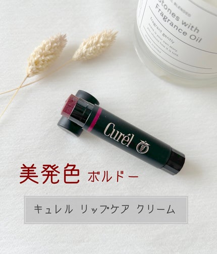 リップケア クリーム(美発色シリーズ)/キュレル/リップクリームを使ったクチコミ(1枚目)