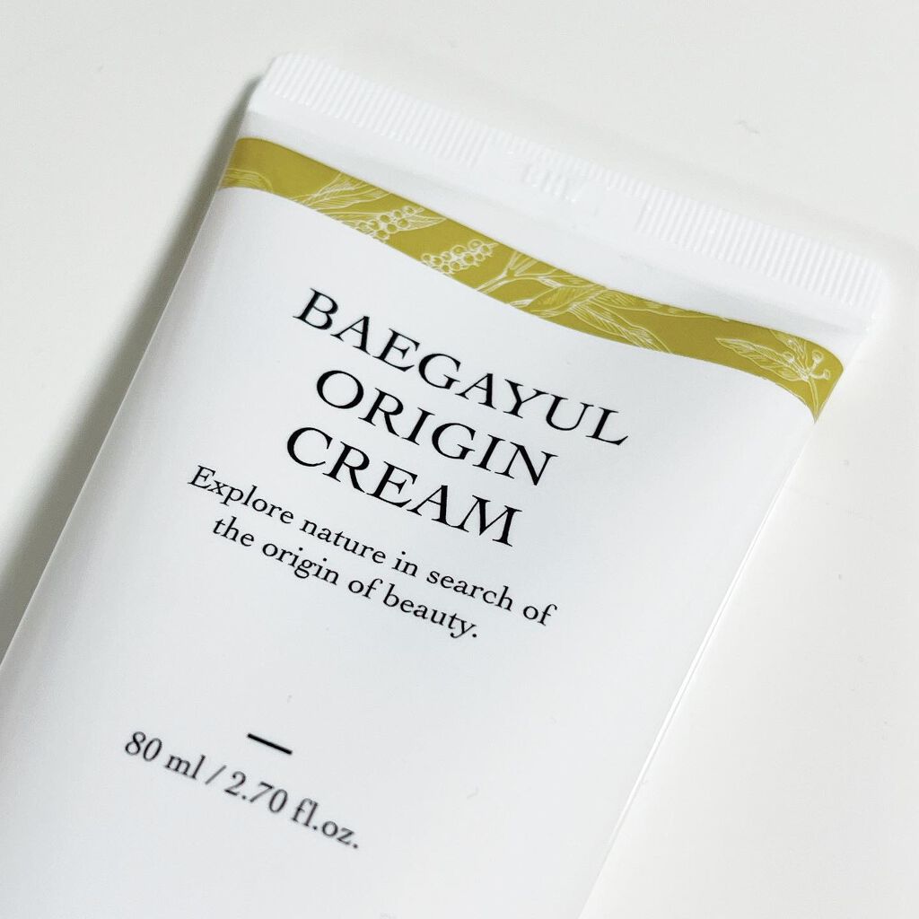 オリジンクリーム/BAEGAYUL/フェイスクリームを使ったクチコミ(1枚目)