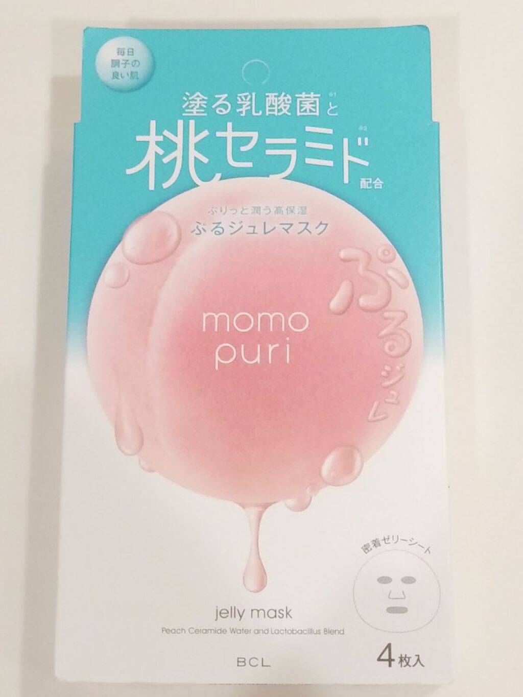 潤いぷるジュレマスク/ももぷり/シートマスク・パックを使ったクチコミ（2枚目）