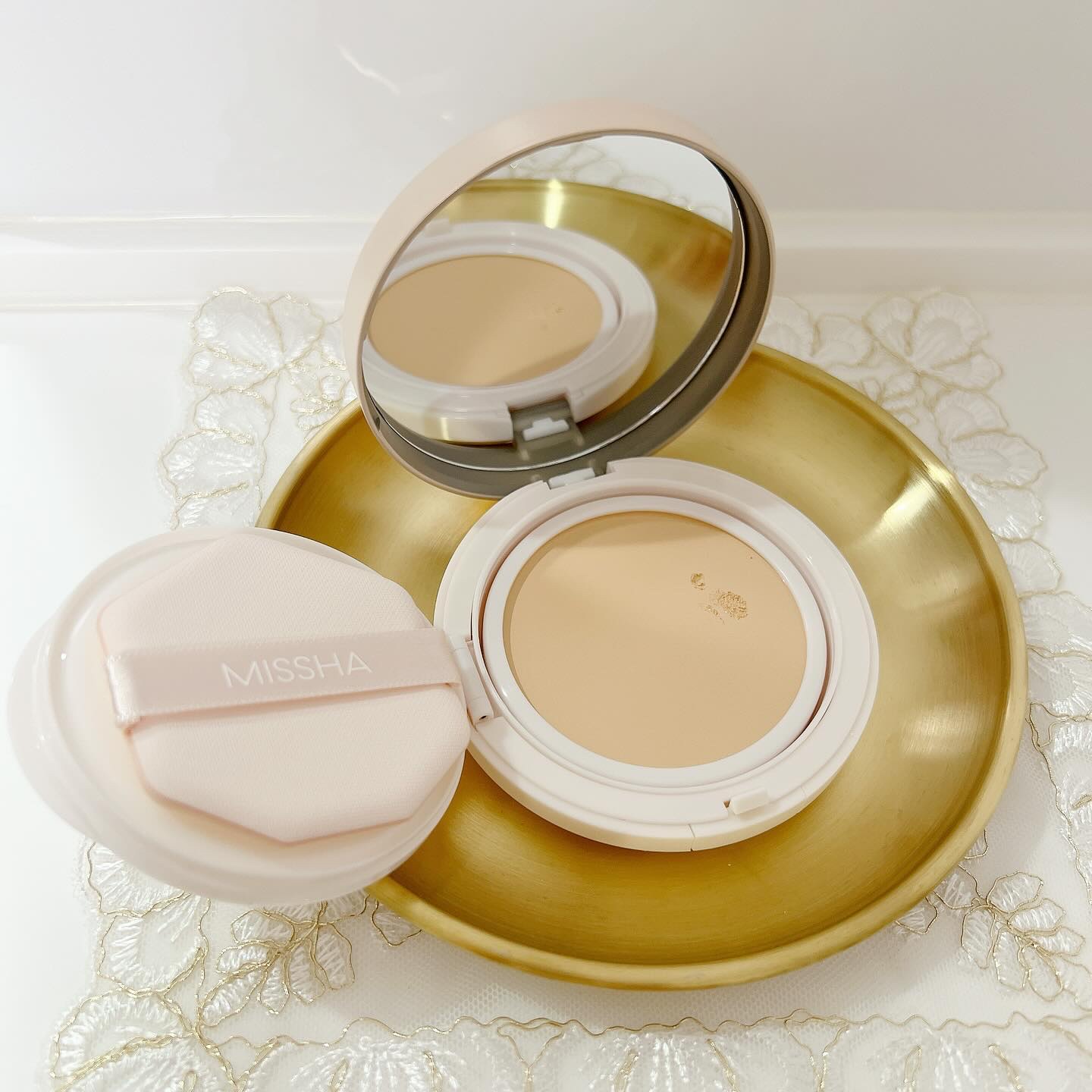 ミシャ M スキンフェイクバーム/MISSHA/クリーム・エマルジョンファンデーションを使ったクチコミ（3枚目）