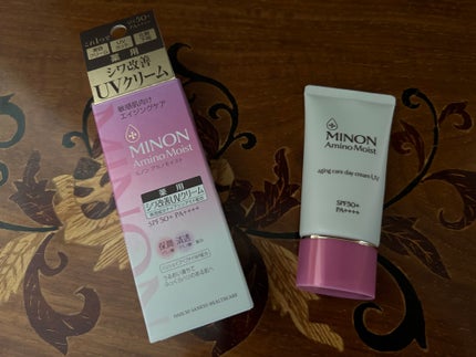 ミノン アミノモイスト エイジングケア デイクリームUV/ミノン/日焼け止めクリームを使ったクチコミ(1枚目)
