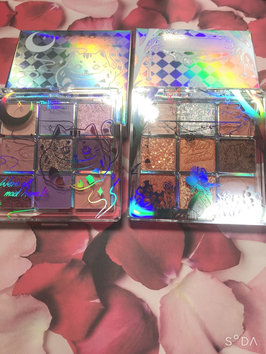 クォーツ 9色アイシャドウパレット(ドリームランドアイシャドウ)/ZEESEA/アイシャドウパレットを使ったクチコミ(2枚目)