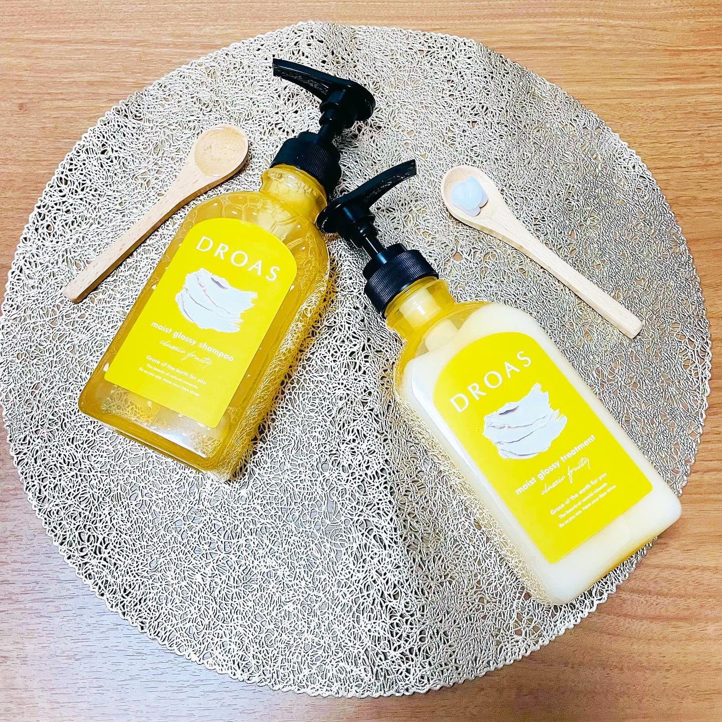 モイストグロッシーシャンプー/トリートメント/DROAS/市販シャンプーを使ったクチコミ（1枚目）