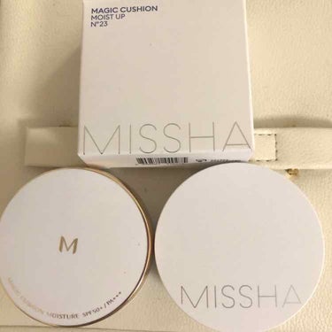 M クッション ファンデーション(モイスチャー)/MISSHA/クッションファンデーションを使ったクチコミ（1枚目）