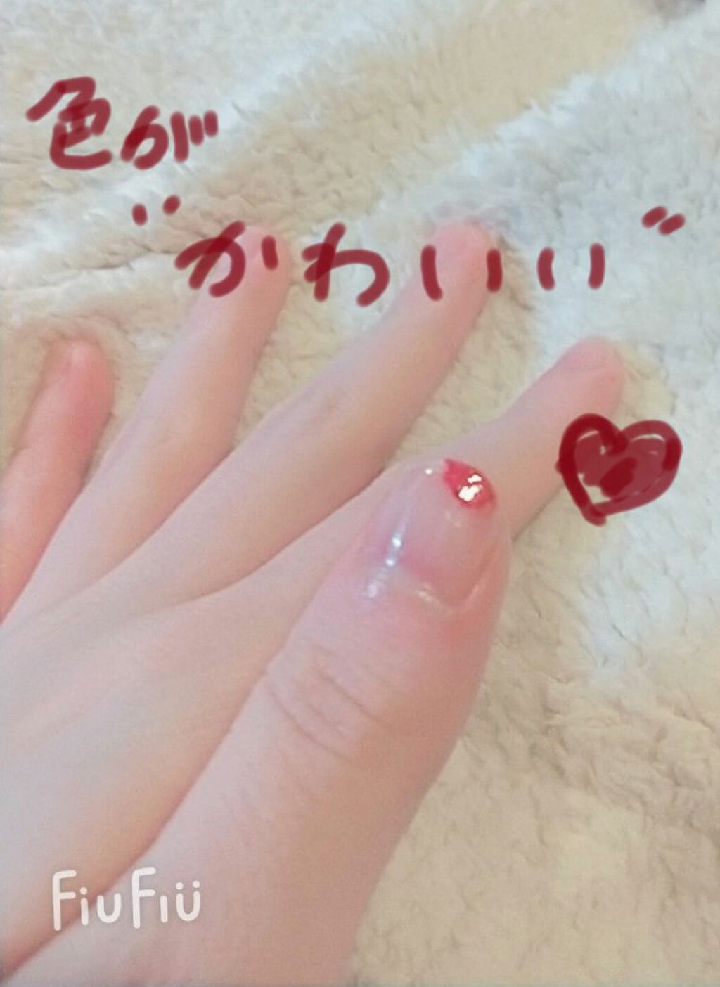 サンリオネイル/DAISO/マニキュアを使ったクチコミ(3枚目)