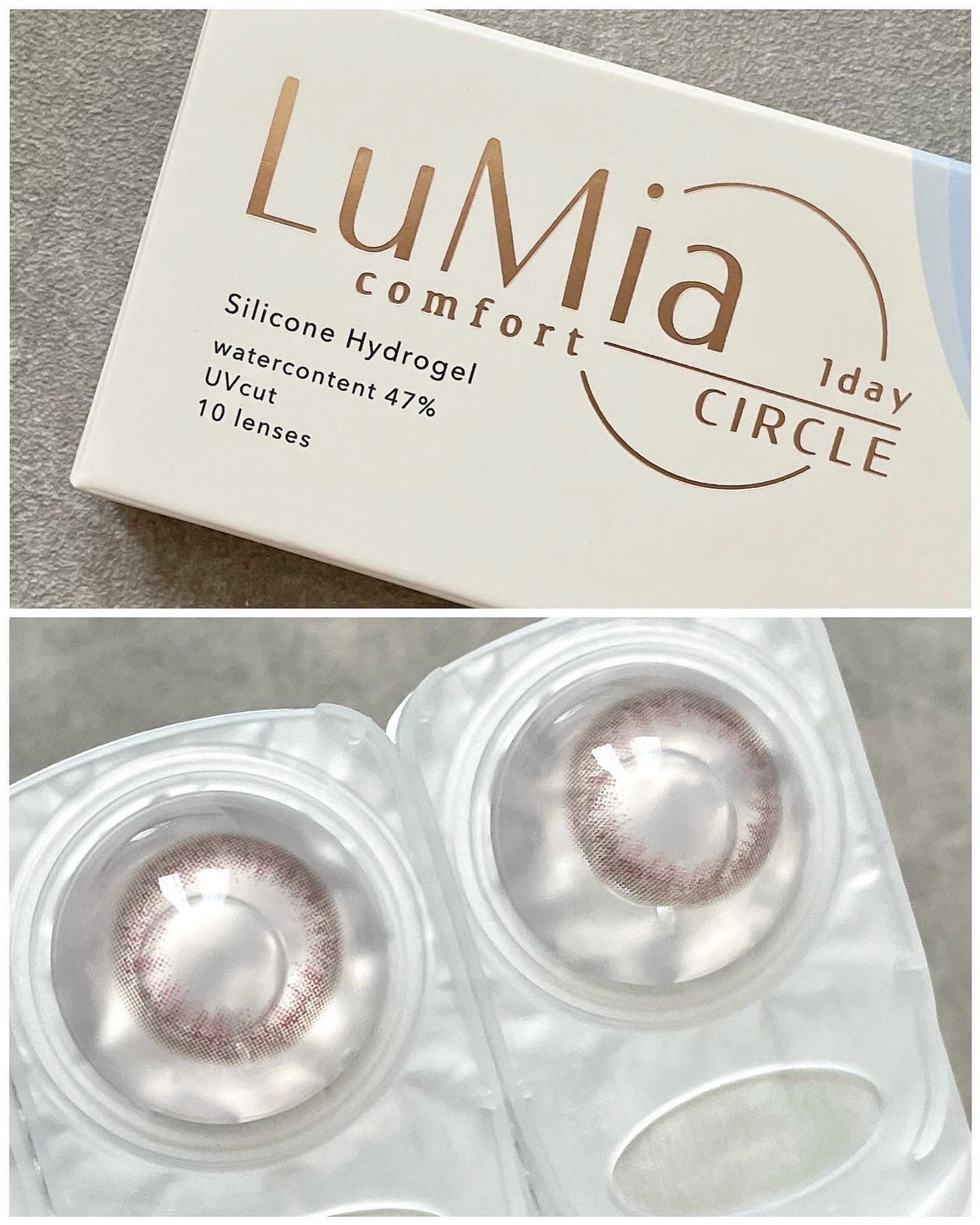 LuMia comfort 1day CIRCLE/LuMia/ワンデー(1DAY)カラコンを使ったクチコミ(2枚目)