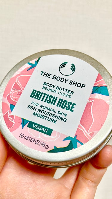 ボディバター ブリティッシュローズ/THE BODY SHOP/ボディクリームを使ったクチコミ（1枚目）