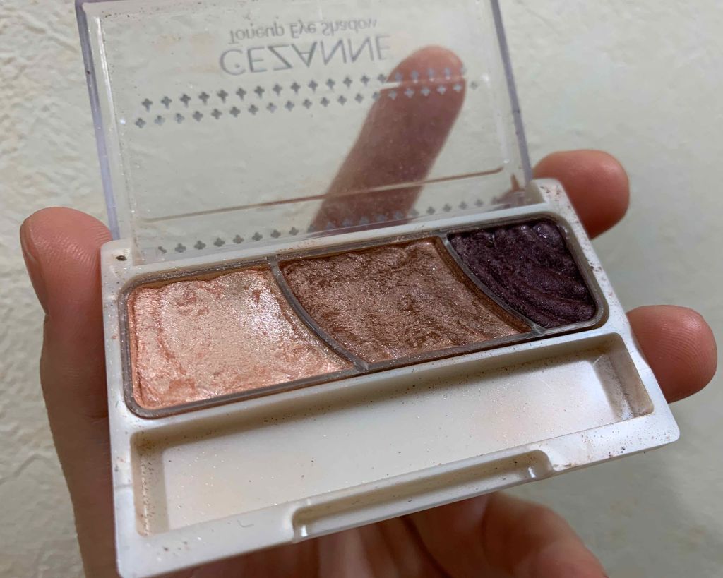 トーンアップアイシャドウ/CEZANNE/アイシャドウパレットを使ったクチコミ(2枚目)