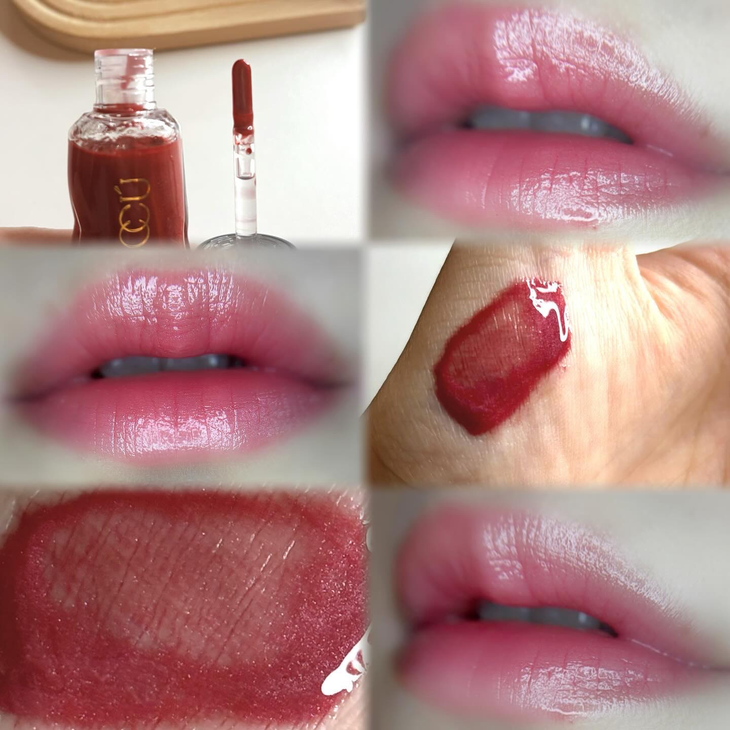 カラーリップセラム/PUCCÚ/リップグロスを使ったクチコミ（3枚目）