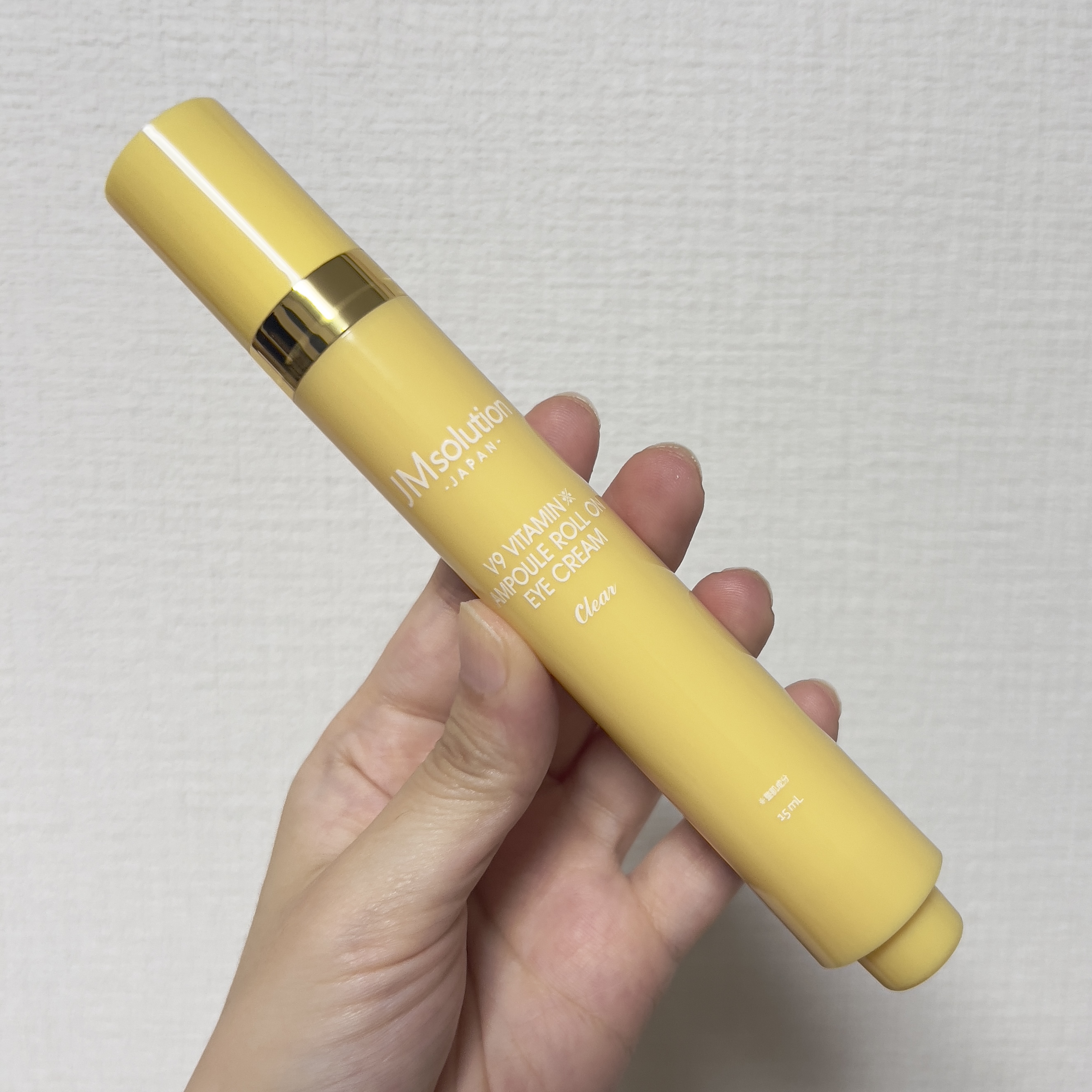V9ビタミンアンプルロールオンアイクリームクリア/JMsolution/アイケア・アイクリームを使ったクチコミ（2枚目）