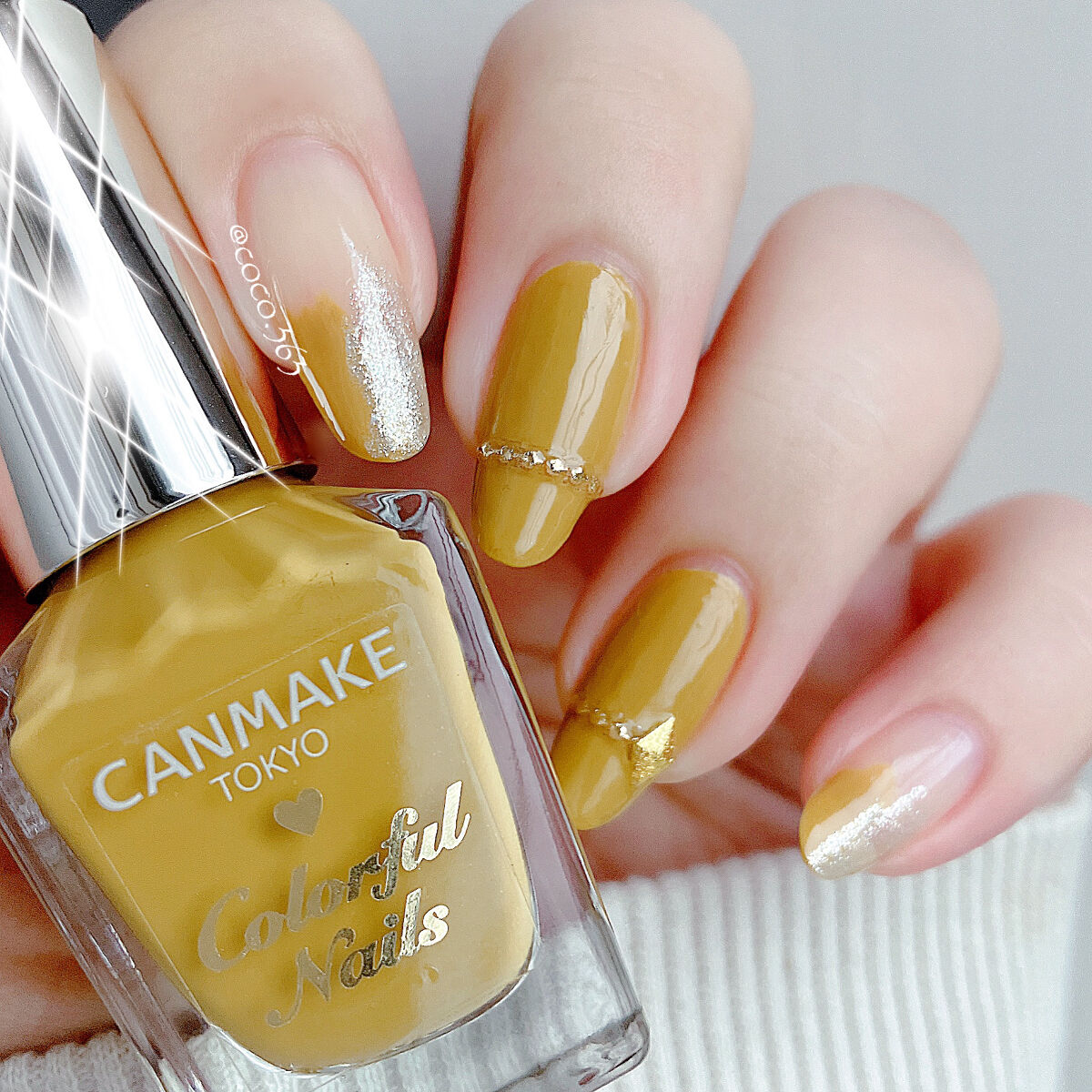 カラフルネイルズ/キャンメイク/マニキュアを使ったクチコミ（2枚目）