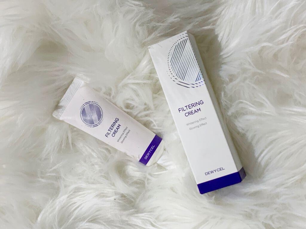 フィルタリングクリーム/DEWYCEL/日焼け止めクリームを使ったクチコミ(1枚目)