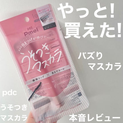 ピメル うそつきマスカラ/pdc/マスカラを使ったクチコミ(1枚目)