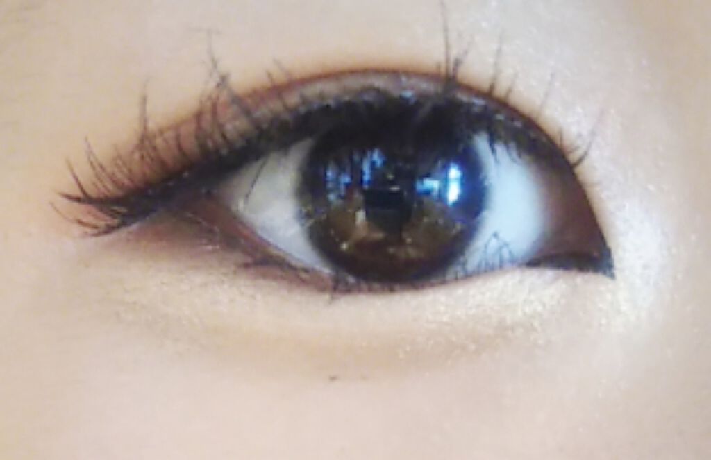 UR GLAM　POWDER EYESHADOW/U R GLAM/単色アイシャドウを使ったクチコミ（3枚目）